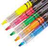 Liquid Pen Style Highlighters, Chisel Tip, Assorted Colors, 5/set