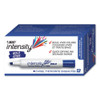 Intensity Bold Tank-style Dry Erase Marker, Broad Chisel Tip, Blue, Dozen