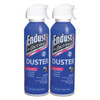 Compressed Air Duster, 7 Oz, 2/pk