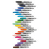 Fine Tip Permanent Marker, Assorted Colors, 24/pack