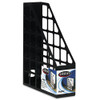 Techfile Plastic Magazine File, 3 X 9 5/8 X 11 5/8, Black