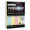 Fireworx Premium Multi-use Colored Paper, 20lb, 8.5 X 11, Assorted, 500/ream