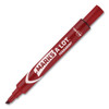 Marks A Lot Large Desk-style Permanent Marker, Broad Chisel Tip, Red, Dozen