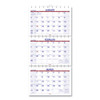 Move-a-page Three-month Wall Calendar, 12 X 27, Move-a-page, 2021