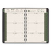 Recycled Weekly/monthly Appointment Book, 8.5 X 5.5, Black, 2021