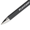 Flexgrip Elite Retractable Ballpoint Pen, Medium 1mm, Black Ink/barrel, Dozen