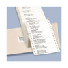 Dot Matrix Printer White Address Labels, Pin-fed Printers, 0.94 X 3.5, White, 5,000/box