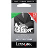 Original Lexmark 36XL 18C2170 Return Program High-Yield Ink Cartridge  Black