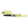Frixion Light Erasable Highlighter, Chisel Tip, Yellow, Dozen