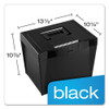Portable Letter Size File Box, Letter Files, 13.5" X 10.25" X 10.88", Black Portable Letter Size File Box, Letter Files, 13.5" X 10.25" X 10.88", Black