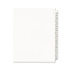 Preprinted Legal Exhibit Side Tab Index Dividers, Avery Style, 25-tab, 251 To 275, 11 X 8.5, White, 1 Set Preprinted Legal Exhibit Side Tab Index Dividers, Avery Style, 25-tab, 251 To 275, 11 X 8.5, White, 1 Set