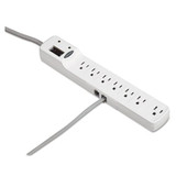 Advanced Computer Series Surge Protector, 7 Outlets, 6 Ft Cord, 1000 Joules