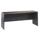 38000 Series Desk Shell, 60w X 30d X 29.5h, Mahogany/charcoal