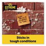 Water-resistant Self-stick Notes, Orange, 3" X 3", 45 Sheets, 12/pack