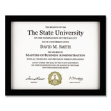 Tribeca Frame With Two-way Easel, 8.5 X 11, Black