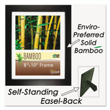 Bamboo Frame, 8 1/2 X 11, Black
