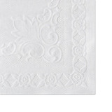 Solid Color Scalloped Edge Placemats, 9.5 X 13.5, Burgundy, 1,000/carton