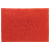 Low-speed Buffer Floor Pads 5100, 28" X 14", Red, 10/carton