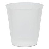 Translucent Plastic Cups, 3 Oz, 80/pack, 30 Packs/carton