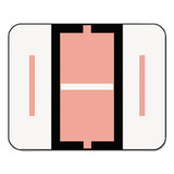 A-z Color-coded End Tab Filing Labels, I, 1 X 1.25, White, 500/roll