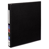 Durable Non-view Binder With Durahinge And Slant Rings, 3 Rings, 1" Capacity, 11 X 8.5, Black