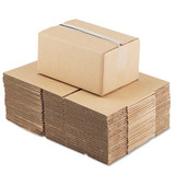 Fixed-depth Shipping Boxes, Regular Slotted Container (rsc), 12" X 8" X 6", Brown Kraft, 25/bundle