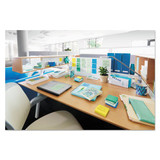 Pop-up Recycled Notes In Bora Bora Colors, 3 X 3, 90-sheet, 10/pack