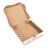 Takeout Containers, 10in Pizza, White, 10w X 10d X 1 3/4h, 50/bundle