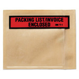 Top Print Self-adhesive Packing List Envelope, 4.5 X 5.5, Clear, 1,000/box