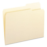 Manila Guide Height Systems File Folders, 2/5-cut Tabs, Right Of Center, Letter Size, 100/box