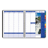 Recycled Earthscapes Weekly/monthly Planner, 11 X 8.5, Black, 2021