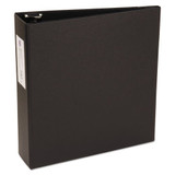 Economy Non-view Binder With Round Rings, 3 Rings, 3" Capacity, 11 X 8.5, Black