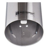 Small Pull-type Water Cup Dispenser, Stainless Steel