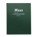 Class Record Book, 38 Students, 9-10 Week Grading, 11 X 8-1/2, Green