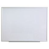 Dry Erase Board, Melamine, 48 X 36, Aluminum Frame