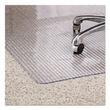 Dimensions Chair Mat For Carpet, 36 X 48, Clear