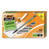 Xtra Smooth Mechanical Pencil, 0.7 Mm, Hb (#2.5), Black Lead, Clear Barrel, 40/pack