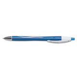 Atlantis Exact Retractable Ballpoint Pen, Fine 0.7mm, Blue Ink/barrel, Dozen