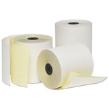 Carbonless Paper Rolls, 0.44" Core, 3" X 90 Ft, White/canary, 50/carton