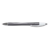 Atlantis Exact Retractable Ballpoint Pen, 0.7mm, Black Ink/barrel, Dozen