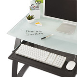 Xpressions Keyboard Tray, Steel, 23.5w X 15.25d, Black