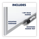 Classic Series Total Erase Dry Erase Board, 96 X 48, Silver Aluminum Frame