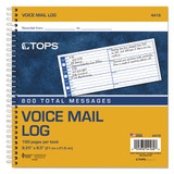 Voice Message Log Books, 8 1/2 X 8 1/4, 800-message Book