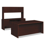 10700 Series Desk, 3/4 Height Double Pedestals, 60w X 30d X 29.5h, Mahogany