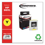 Remanufactured Yellow High-yield Ink, Replacement For Hp 88xl (c3939an), 1540 Page Yield