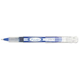 Finito! Stick Porous Point Pen, Extra-fine 0.4mm, Blue Ink, Blue/silver Barrel