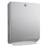 Surface-mounted Paper Towel Dispenser, Stainless Steel, 10 3/4 X 4 X 7 1/8