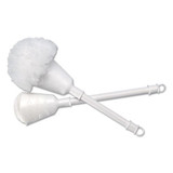 Cone Bowl Mop, 10" Handle, 2" Dia. Head, Plastic, White