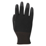 Palm Coated Cut-resistant Hppe Glove, Salt & Pepper/blk, Size 11(2-x-large), Dz
