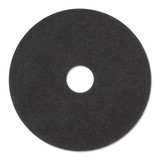 Low-speed Stripper Floor Pad 7200, 24" Diameter, Black, 5/carton